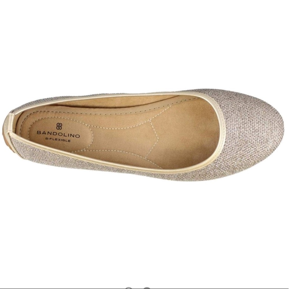 Bandolino Manderino Flat Gold Multi Fabric